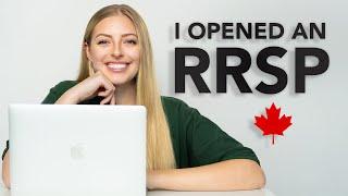 I Opened An RRSP! My Registered Retirement Savings Plan Investment Strategy