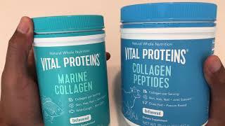 Collagen Peptides Vs Marine Peptides