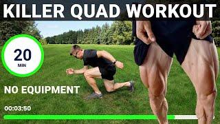 20 MIN QUADS | Killer Leg Workout