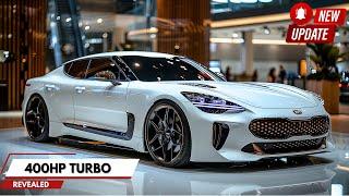 New Kia Stinger 2025: Aggressive Neugestaltung & 400 PS Turbo V6!