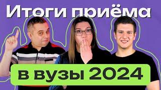 Итоги приёма в вузы в 2024 году | Абитуриенту 2025 | ЦТ, ЦЭ 2024 | Куда поступать |  Адукар