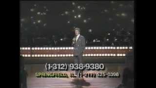 Pat Boone and montage of past national Easter Seal children 1990 Easter Seal Telethon