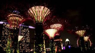 Singapore Gardens by the Bay Light Show