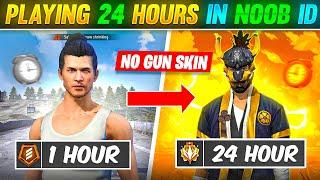 PLAYING 24 HOUR NONSTOP FOR GRANDMASTER IN  CS RANK  || NO GUN SKIN | RANDOM TEAMMATE - FREE FIRE 