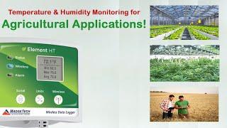 Element HT | Wireless Agricultural Temperature and Humidity Data Logger