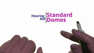 Hearing Minute #1- Standard Hearing Aid Dome Sizes