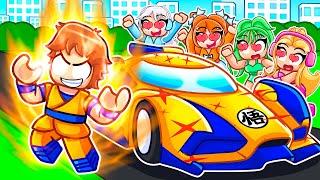 Rizzing Girls With The NEW $50,000,000 GOKU Car In Roblox Driving Empire!