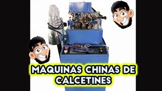 Maquina para hacer fabricar calceta calcetines tines.