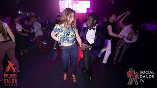 Mouaze Konaté & Karin Tolsma - Salsa social dancing | Amsterdam International Salsa Festival 2019