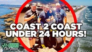 We broke the COAST TO COAST RECORD!