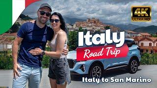 سفر ماشینی از ایتالیا به سن مارینو |   Italy To San Marino |  4K Drive