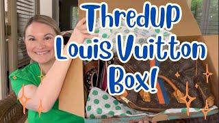 ThredUP Louis Vuitton Rescue Box Unboxing!