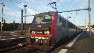 De Paris Austerlitz à Bourges en cabine de la BB26037