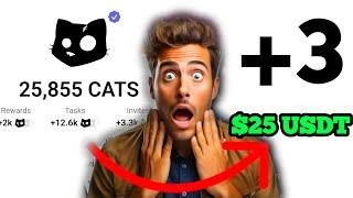  Congratulations  $CATS Airdrop Price|ዋጋው ስንት ነው? #cats #tapswap #blum