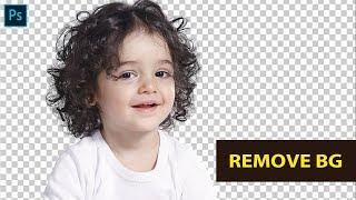 How to Remove Background in Photoshop cs6 in Hindi | Using Background Eraser Tool | Cut Out Hair