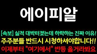 [에이피알] 속보!!! 실적 대박터졌는데 하락하는 진짜 이유!!! 이제부터 "여기에서" 반등 올거라봐요!