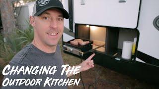 Making The Outdoor Kitchen More Functional!