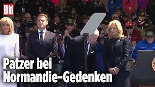 D-Day: Peinlicher Auftritt von Joe Biden bei Gedenkfeier