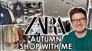 ZARA SHOP WITH ME FOR AUTUMN ON OXFORD STREET | men's fashion