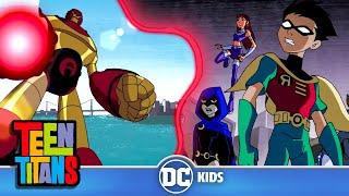 Scariest ROBOT Encounters!  | Teen Titans | @dckids