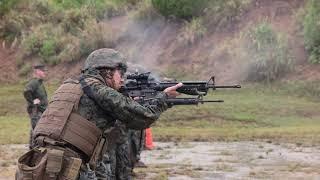 Combat Logistics Regiment 3 Marines conduct Rifle Range Training during exercise Winter Workhorse