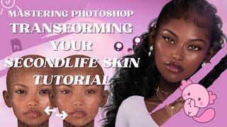 Second Life Skin Transformation Tutorial