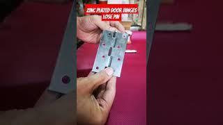 Zinc plated Door hinges Lose pin #door#hardwaresupplies #onlineshopping #daraz #darazmall #door