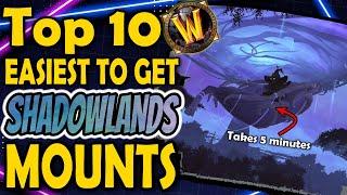 Top 10 Easiest to Obtain Shadowlands Mounts