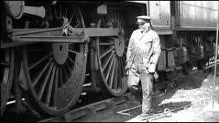 Vintage rail film - Engine Shed - LMS 1938