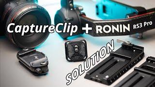 How to Mount Capture Clip on DJI Ronin RS 3 Pro