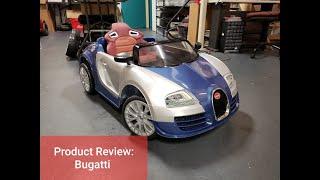 Product Review by KidStance: Bugatti Style Ride On Toy. BigToysDirect.com