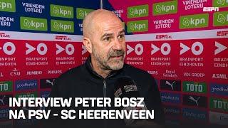 Peter Bosz tevreden: "We hebben gewonnen, daar gaat het nu om. Dat geeft ook vertrouwen" 