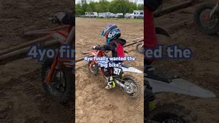 KTM SX-E 3 electric dirt bike | JR MINI 4-6 #dirtbike #motocross #racing