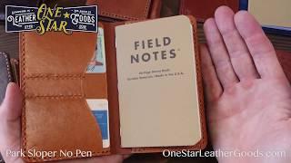 The Park Sloper No Pen Notebook / Wallet