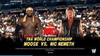 TNA Victory Road 2024 Moose vs Nic Nemeth for the TNA World Championship