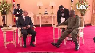 President Museveni meets SDA Church World leader Pastor Dr. Ted Wilson at state house