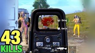 NEW WORLD RECORD | 43 KILLS SOLO vs SQUAD | TACAZ PUBG MOBILE