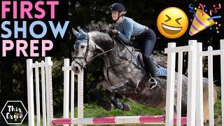 First Horse Show Prep! Get Ready With Me! AD | This Esme