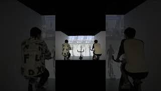 AR Bicycle Interactive Projection #argame #argames#arbicycle #arprojection