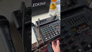 Leoking Microverb 6 Mixer  6 channel mixer #setia #dj #music