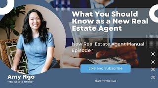 What You Should Know as a New Real Estate Agent