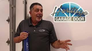 How to identify a broken garage door spring