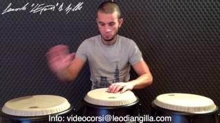 Congas Video Lessons. For info write to: videocorsi@leodiangilla.com