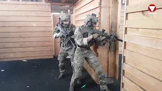 Jagdkommando "flutet" Haus