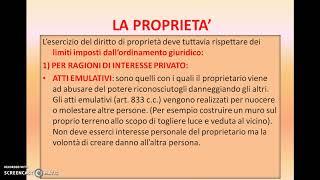 LA PROPRIETA'