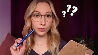 ASMR Asking You SUPER Personal and Philosophical Questions…