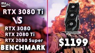 3080 ti vs 3080 vs 2080 ti vs 2080 super Benchmark 60fps | 1080p | 1440p | 4k