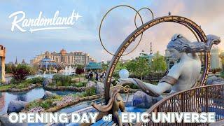 EPIC UNIVERSE Opening Day! FULL Experience From Dawn to Dusk