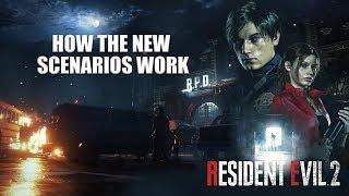 Resident Evil 2 Remake | New Info on Different Scenarios & How they work(REDACTED) | CenterStrain01