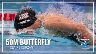 Claire Curzan Pushes to Pull Out Win in 50M Butterfly | 2023 TYR Pro Swim Mission Viejo